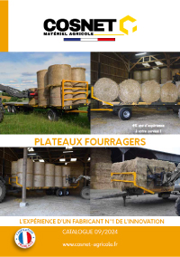 Catalogue Cosnet - plateaux fourragers