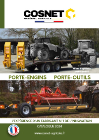 Catalogue Cosnet - porte-engins & porte-outils