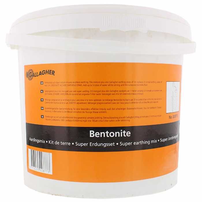 Mélange Bentonite pour piquet de terre (6kg)