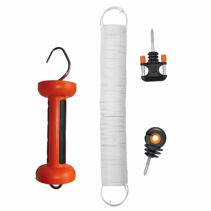 Barrière à ressort blanc 5m