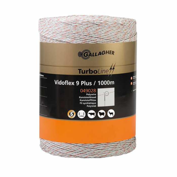 Vidoflex 9 TurboLine Plus blanc 1000m