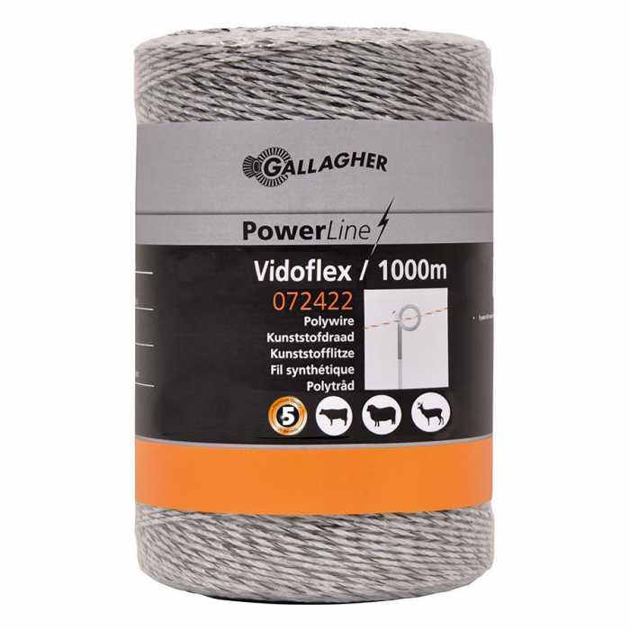 Vidoflex 6 PowerLine blanc 1000m