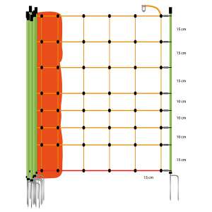 Photo de Filet moutons, orange 90/2W14/V-50m