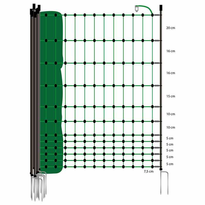 Filet poulets, vert 112/1-9/N-25m