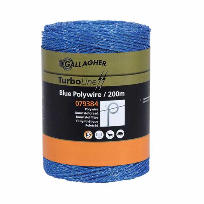 TurboLine Fil synthétique bleu 200m