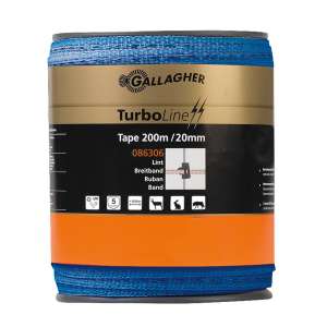 Photo de Ruban TurboLine 20mm bleu 200m