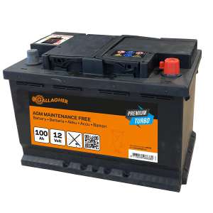 Photo de Premium Turbo Batterie AGM 12V/100Ah - 353x175x190