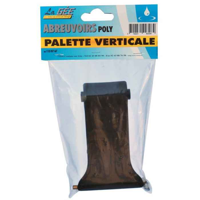 Palette verticale pour abreuvoir 