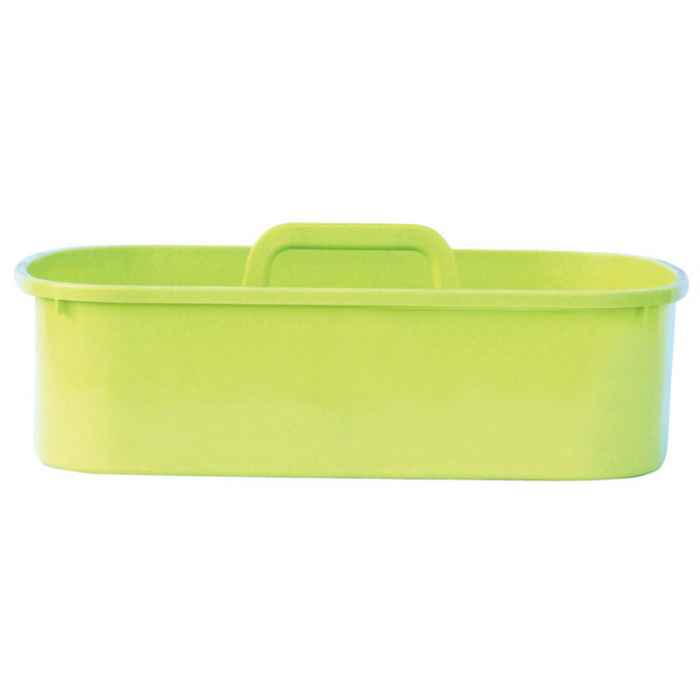 Bac de pansage à poignée pistache 