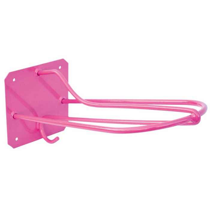 Porte-selle fixe rose