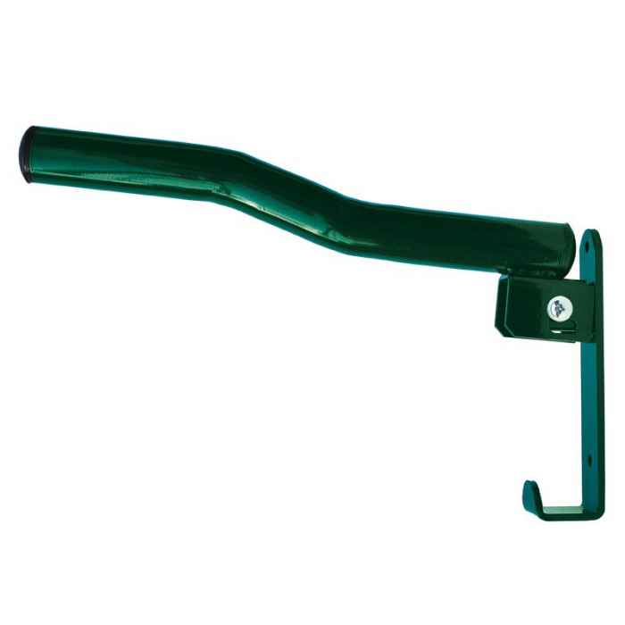 Porte-selle escamotable vert