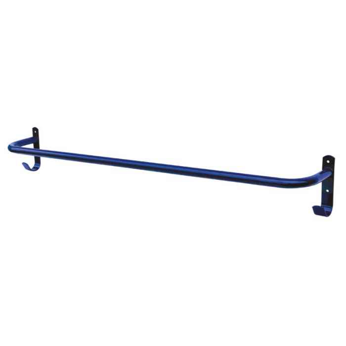 Porte-couvertures bleu marine L : 1m  