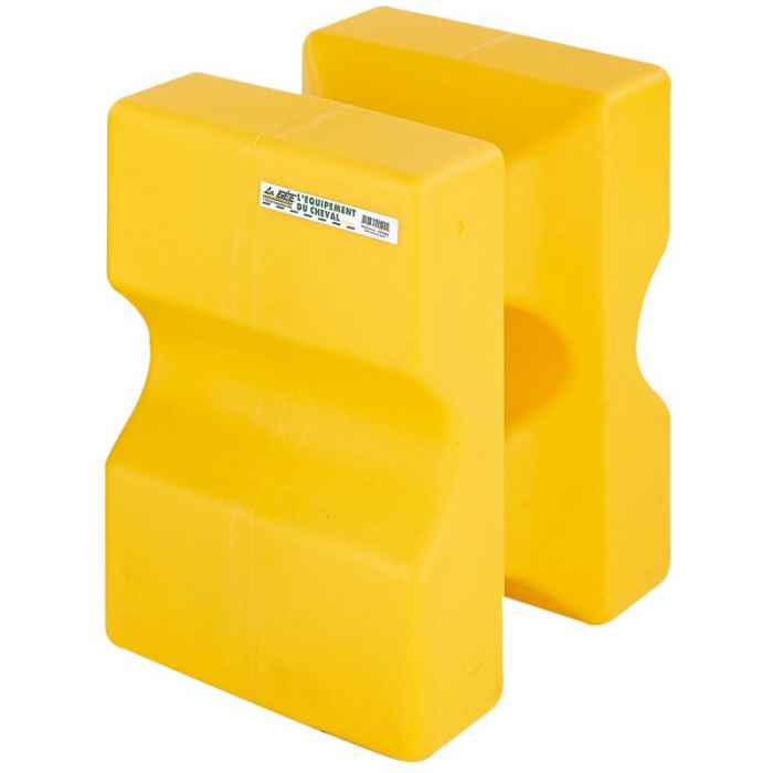 Cube d'obstacle Jaune 