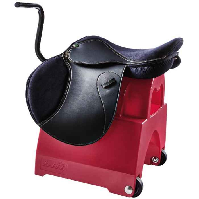 Saddle Box roulant Rouge