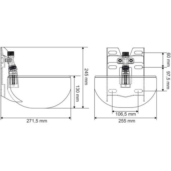 PI 12, Inox-Inox-Tube (sac)