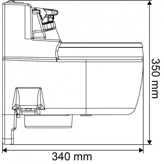 RESINOX II Laiton tube - non chauffant - Vert