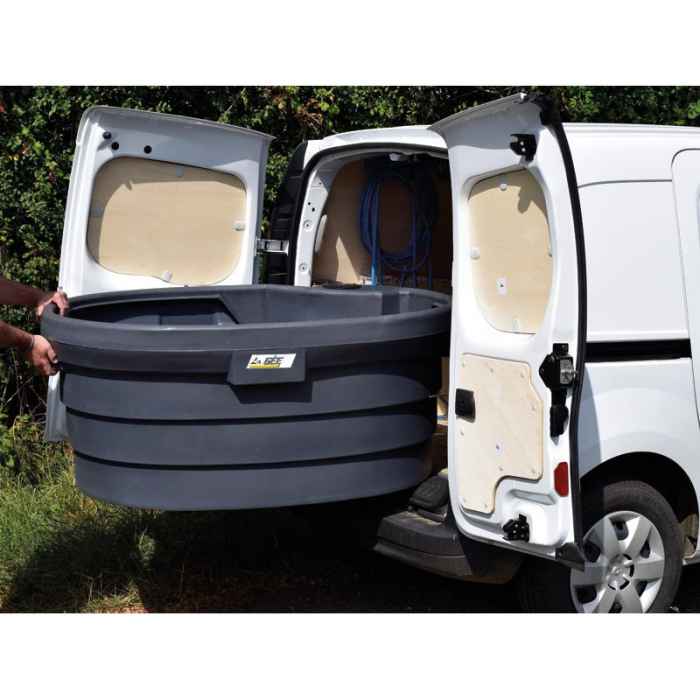 SUPERBAC oval 450 l. rebord intérieur