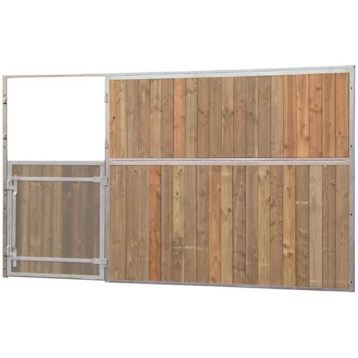 Façade pleine bois Pro sans porte Douglas Lg 2,5m