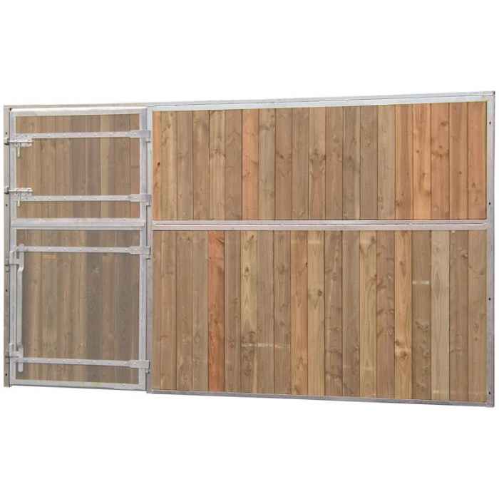 Façade pleine bois Pro sans porte Douglas Lg 2,5m