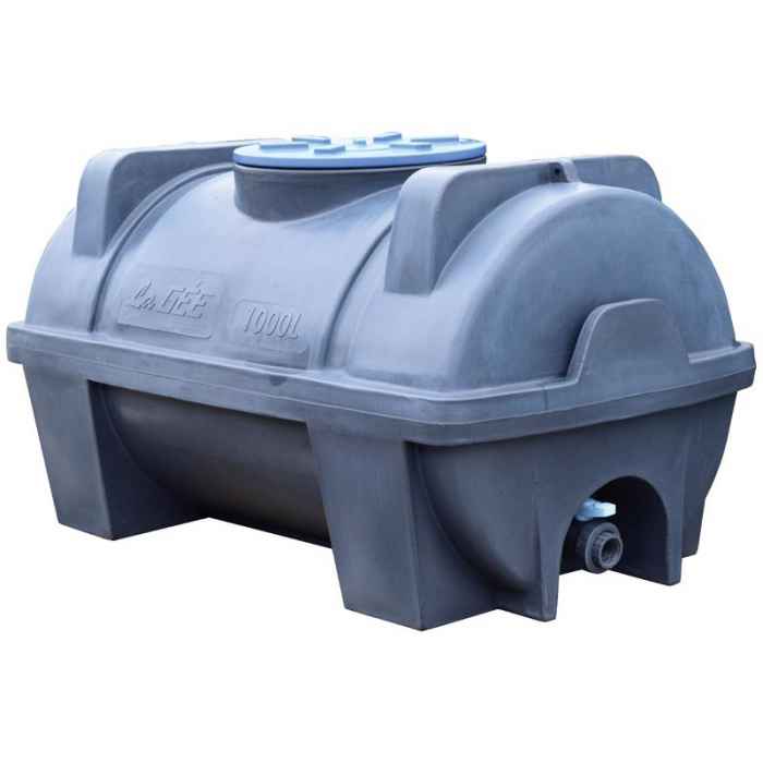 Citerne Monobloc Cylindrique D1.2 - 1000 L