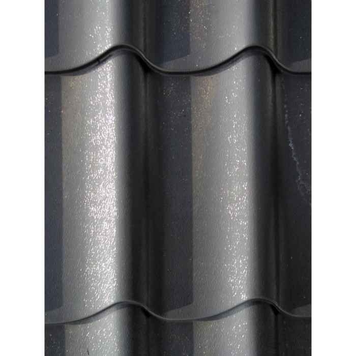 Abri  4 x 3 m double pente Pin du Nord toiture alu zinc anthracite