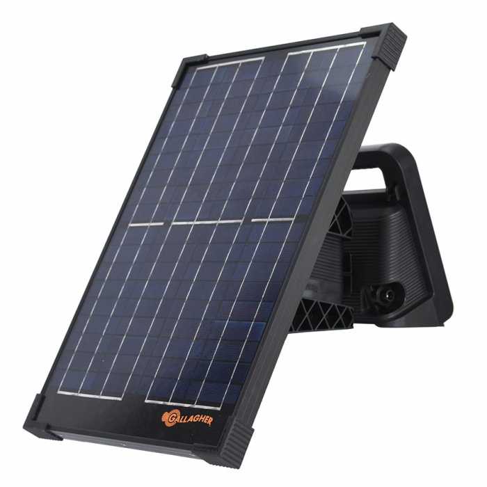 Kit solaire 20W + support