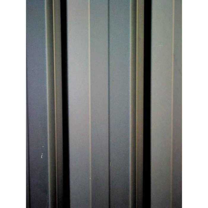 Abri 4,18x4,18 Clin Douglas 42 mm Ardoise