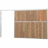 Façade pleine bois Pro sans porte Douglas Lg 3,5m