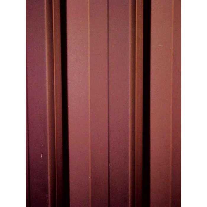 Extension abri Lg.2,20 mxP 4,18 m Planche Douglas 32mm bac acier Bdx