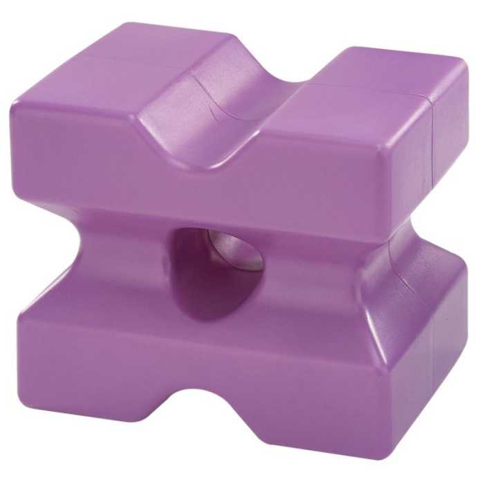 Cube d'obstacle Mauve 