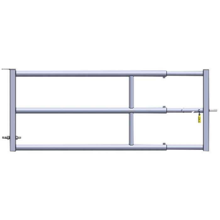 Barrière 2/3m 3 Lisses diam.60,3mm H:0,79m pour passage robot racleur