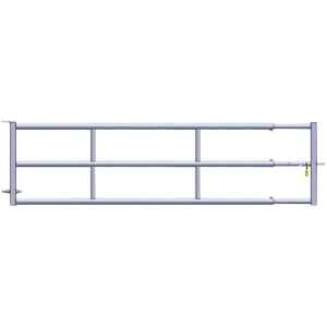 Photo de Barrière 4/5m 3 Lisses diam.60,3mm H:0,79m pour passage robot racleur