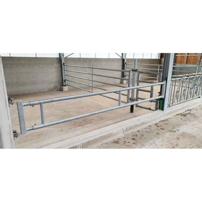 Barrière d'alimentation 2 lisses diam. 60,3 mm - 4/5 m