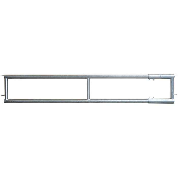 Barrière d'alimentation 2 lisses diam. 76 mm - 4 m