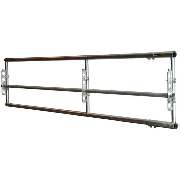 Barrière d'alimentation diam.76-3 lisses, dont 1 réglable diam.60,3 mm - 5 m