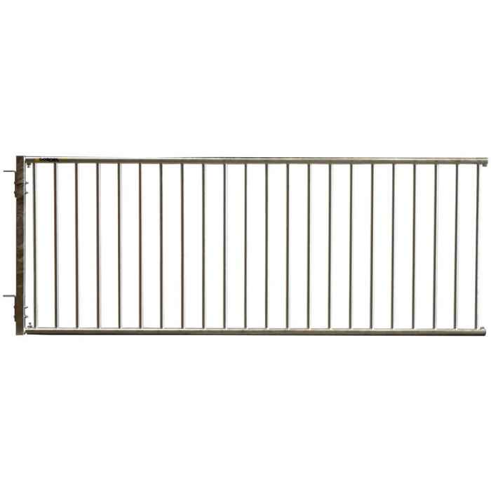 Embout panneaux réglable pour cloison à veaux barreaudées diam. 25 mm