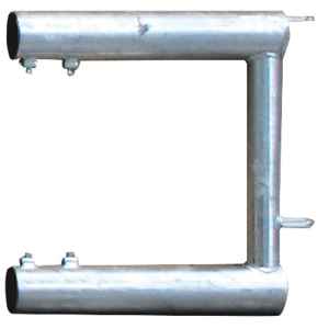 Photo de Embout supplémentaire pour barrière d'alimentation 2 lisses diam. 76 mm