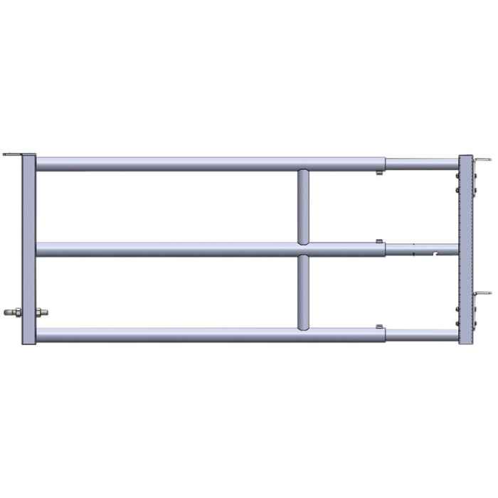 Panneau 2/3m 3 Lisses diam.60,3mm H:0,79m pour passage robot racleur