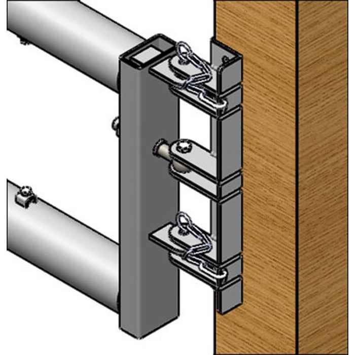 Panneau 2 lisses diam. 88mm - 6 m 