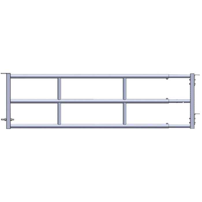 Panneau 4/5m 3 Lisses diam.60,3mm H:0,79m pour passage robot racleur