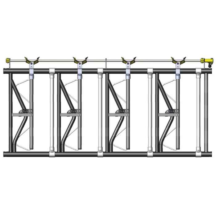 Panneau PORTILLON 4 places cornadis confort SR de RDTC, entraxe 2,84m