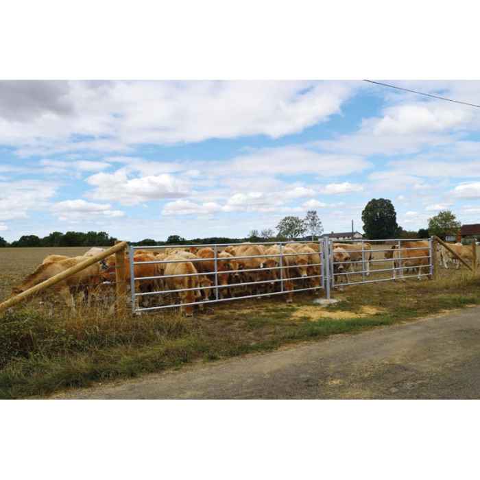 Panneaux Herbage 5 m / 6 m - 5 lisses diam. 42.4