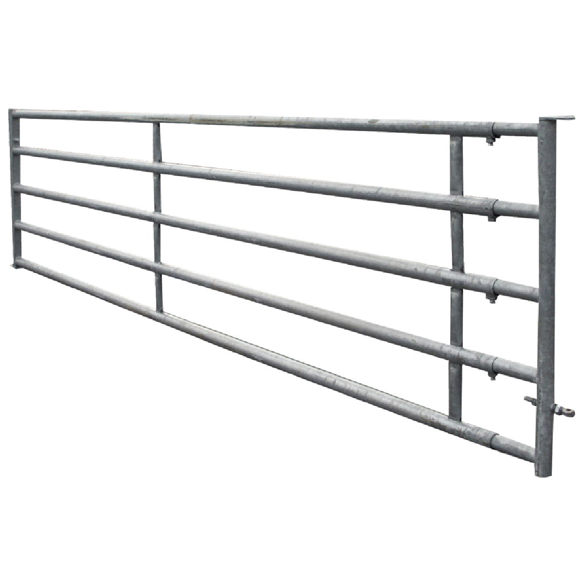 Barrière extensible en acier - long. 4 m