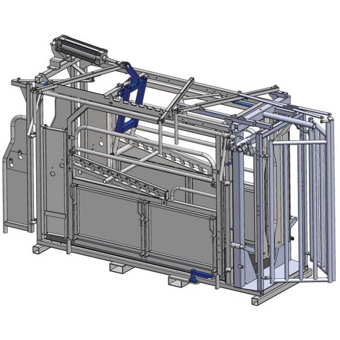 Système de poussée anti-recul pneumatique pour cages