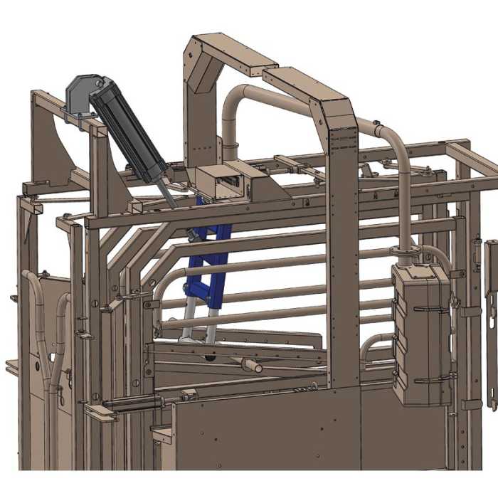 Système de poussée anti-recul pneumatique