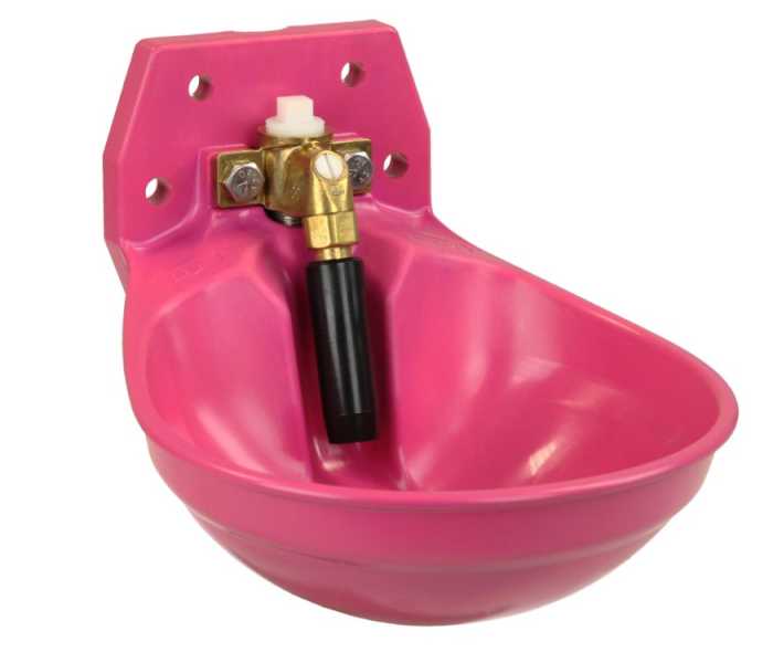 Abreuvoir Mod. 12P-MS¾" Golden Pink, soupape laiton