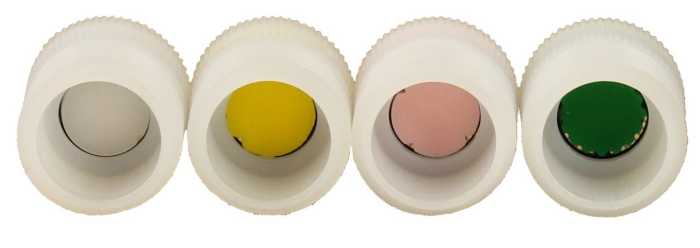 Régulateur de débit 0,5 l/min. pour porcelets, intérieur jaune
