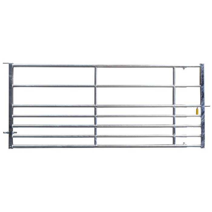 Barrière herbage ovins extensible 7 lisses avec 1 verrou 4/5 m