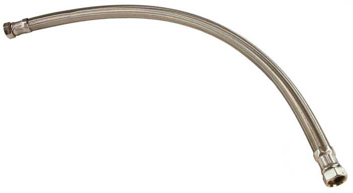 Flexible inox f/m ¾" 700 mm