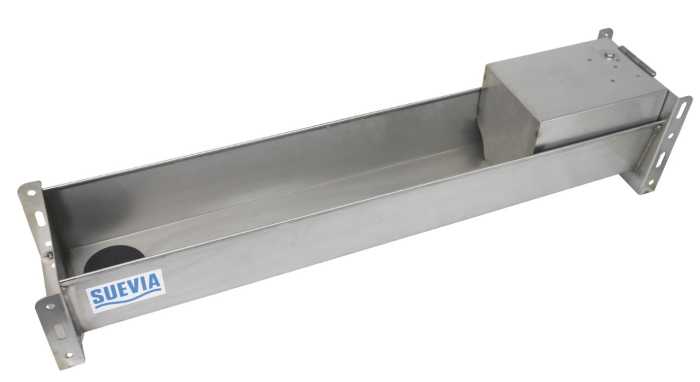 Abreuvoir pour oies 1,2 m en Inox